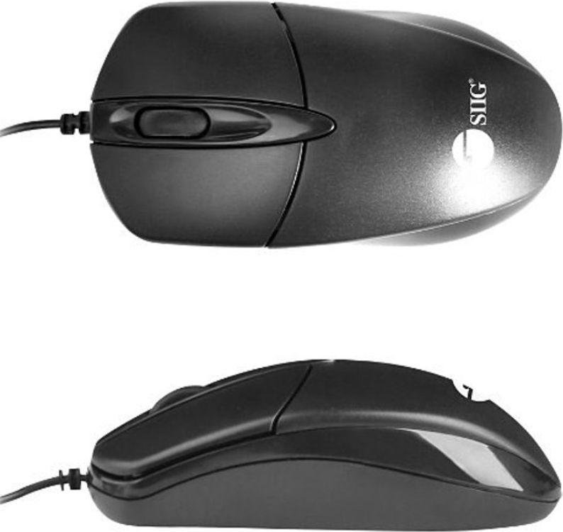 Refurbished SIIG 3 Buttons USB Optical Mouse - Reebelo Nederland