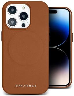 Refurbished Simply ROAR Leather Mag Phone Case for iPhone 16 Pro - Reebelo Nederland