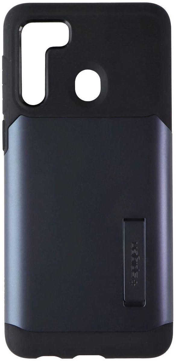 Refurbished Spigen Slim Armor Phone Case for Samsung Galaxy A21 - Reebelo Nederland