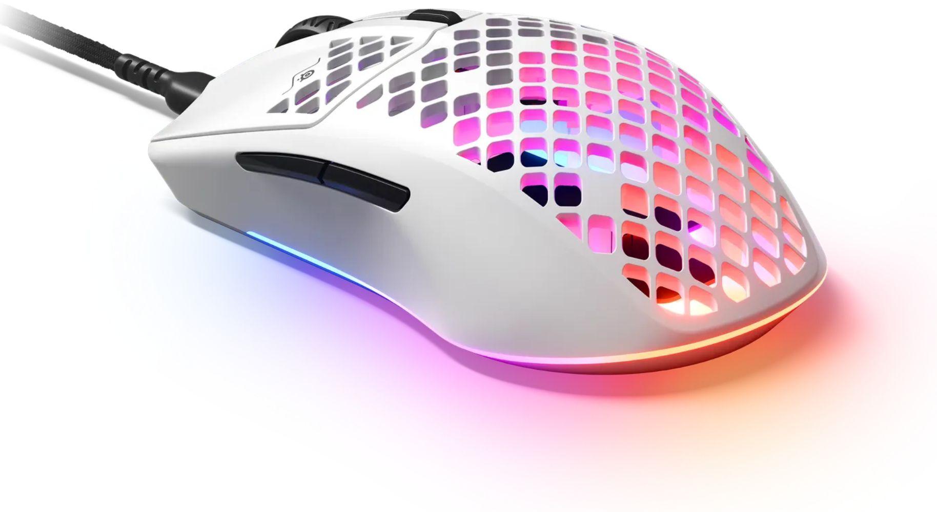 Refurbished SteelSeries Aerox 3 Lightweight Wired Gaming Mouse - Reebelo Nederland