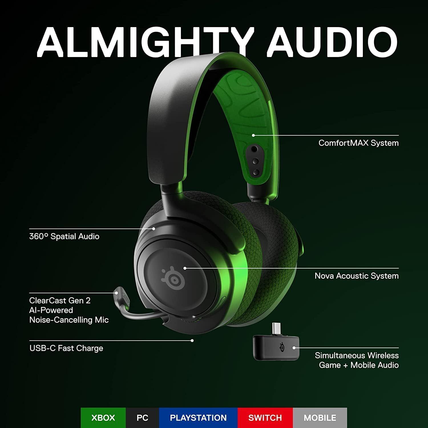 Refurbished SteelSeries Arctis Nova 7X Wireless Gaming Headset - Reebelo Nederland