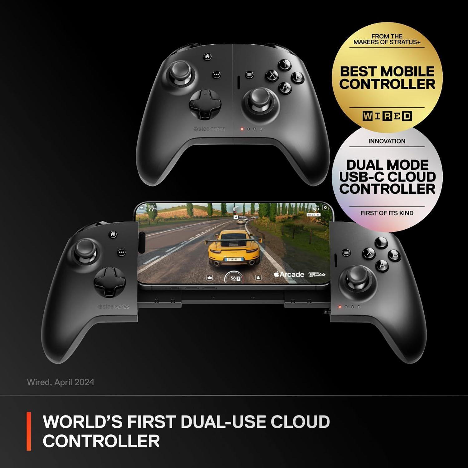 Refurbished SteelSeries Nimbus Cloud Dual Mode Controller - Reebelo Nederland