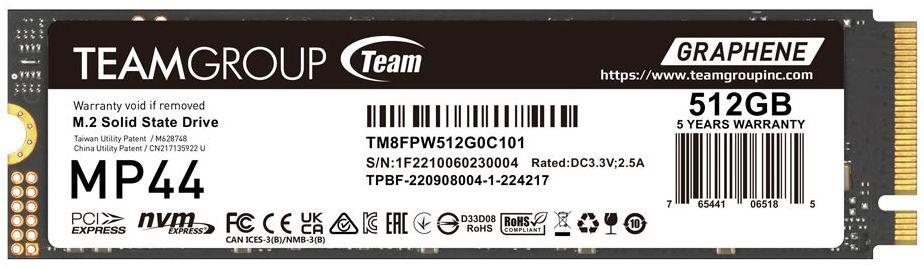 Refurbished Team Group Elite MP44 M.2 PCIe 4.0 SSD - Reebelo Nederland
