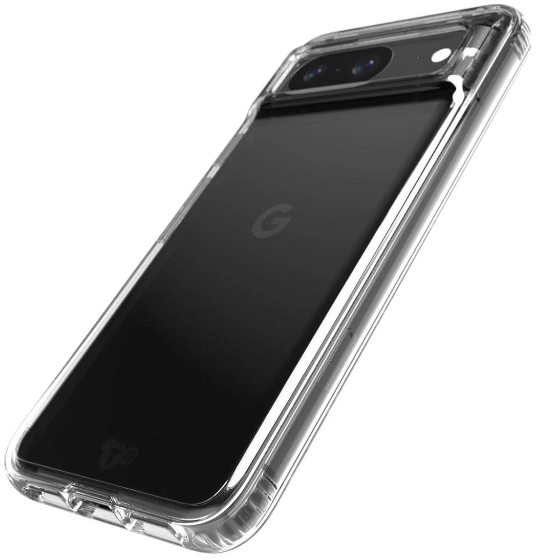 Refurbished Tech21 Evo Clear Phone Case for Google Pixel 8 - Reebelo Nederland