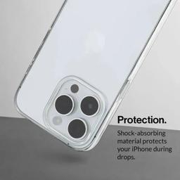 Refurbished TechUp Gemshell Clear Phone Case for iPhone 15 Pro - Reebelo Nederland