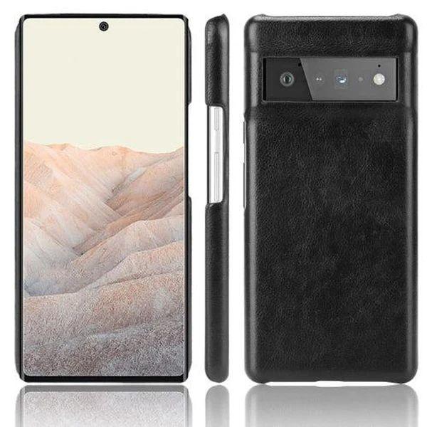 Refurbished TechUp Hard Leather Case for Google Pixel 6A - Reebelo Nederland
