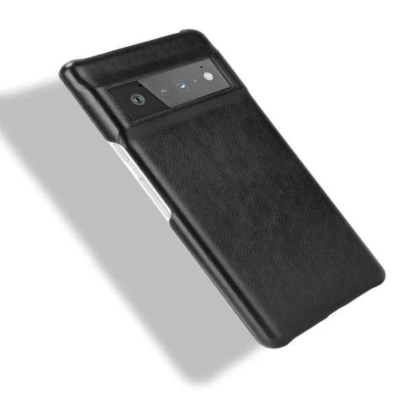 Refurbished TechUp Hard Leather Case for Google Pixel 6A - Reebelo Nederland