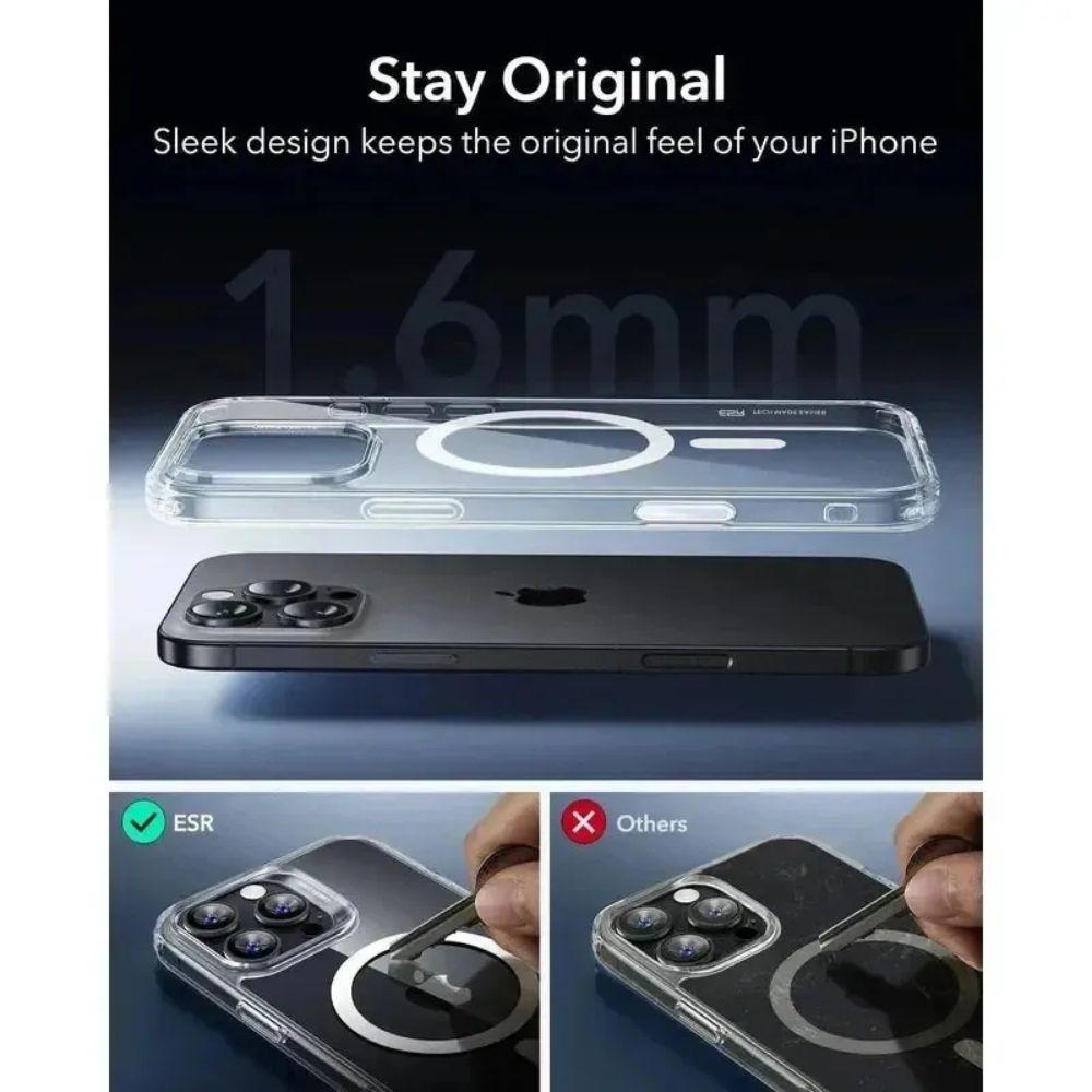 Refurbished TechUp MagSafe Clear Phone Case for iPhone 16 - Reebelo Nederland