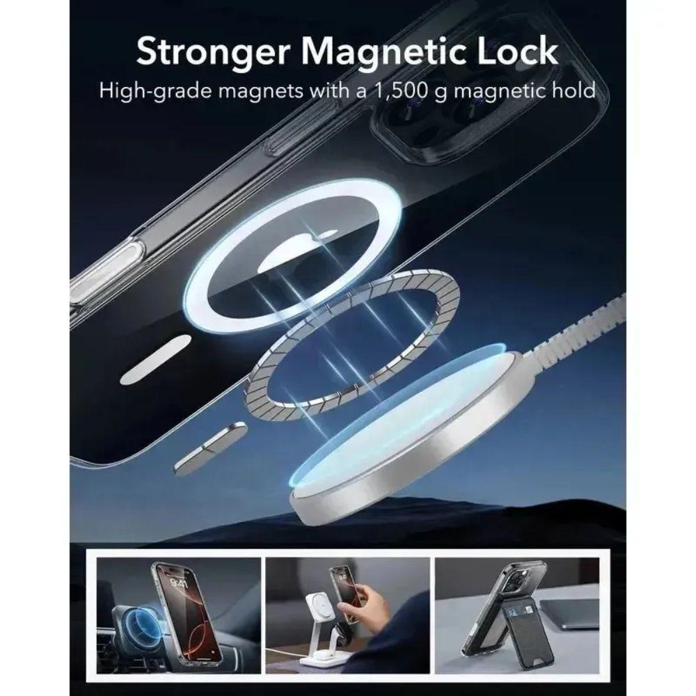Refurbished TechUp MagSafe Clear Phone Case for iPhone 16 - Reebelo Nederland