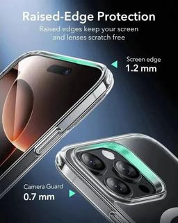 Refurbished TechUp MagSafe Clear Phone Case for iPhone 17 Pro Max - Reebelo Nederland