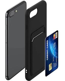 Refurbished TechUp Silicone TPU Card Slot Case for iPhone 6P / 7P/ 8P - Reebelo Nederland
