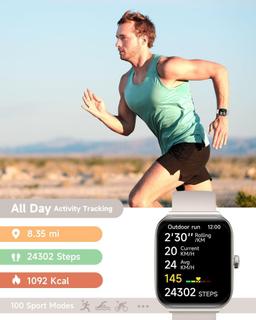 Refurbished TOOBUR IDW16 Smartwatch - Reebelo Nederland