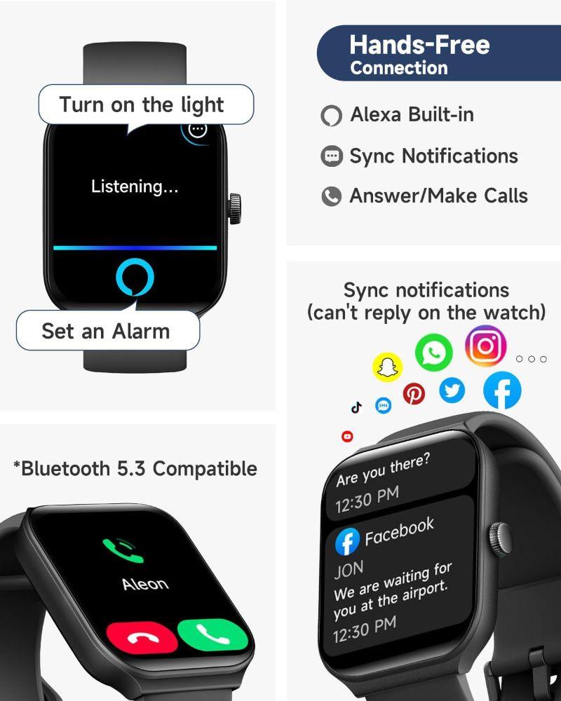 Refurbished TOOBUR IDW16 Smartwatch - Reebelo Nederland