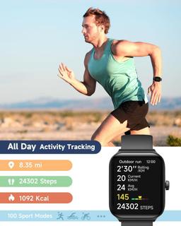 Refurbished TOOBUR IDW16 Smartwatch - Reebelo Nederland