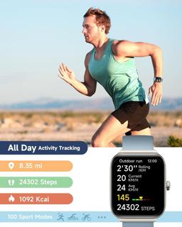 Refurbished TOOBUR IDW16 Smartwatch - Reebelo Nederland