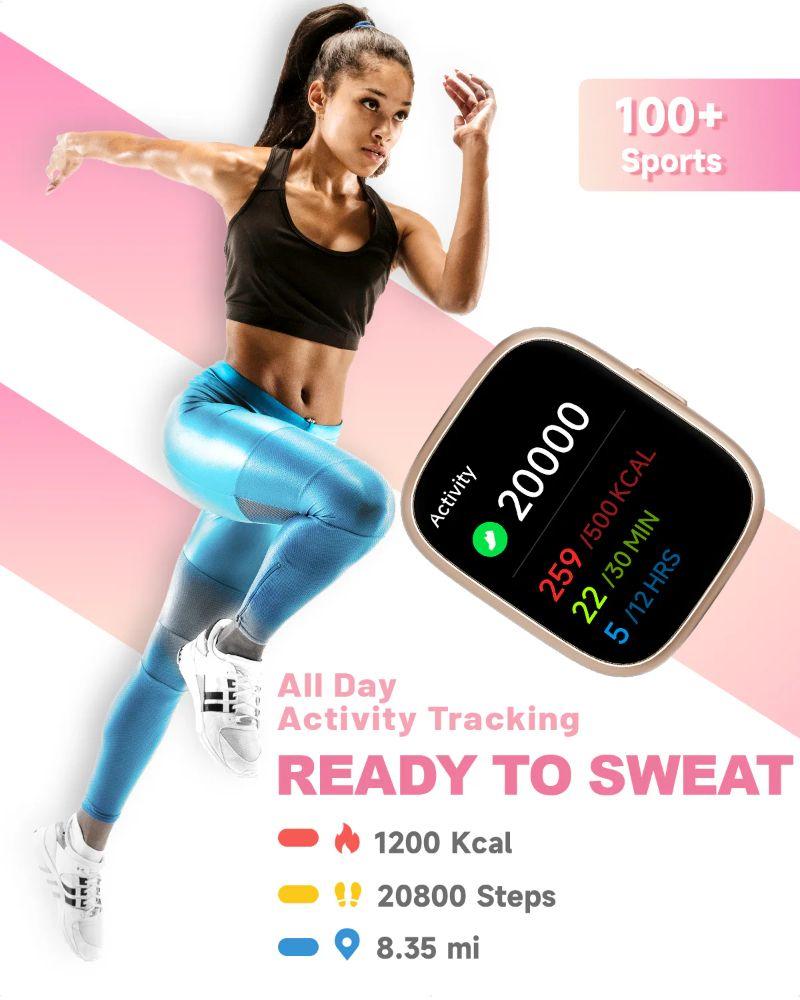 Refurbished TOOBUR IDW26 Smartwatch - Reebelo Nederland