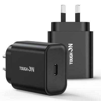 Refurbished Tough On 30W USB C Fast Charge PD 3.0 Wall Charger  - Reebelo Nederland