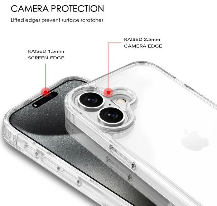Refurbished Tough On Clear Air Phone Case for iPhone 16 - Reebelo Nederland
