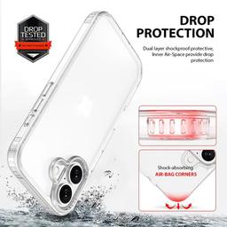 Refurbished Tough On Clear Air Phone Case for iPhone 16 Plus - Reebelo Nederland