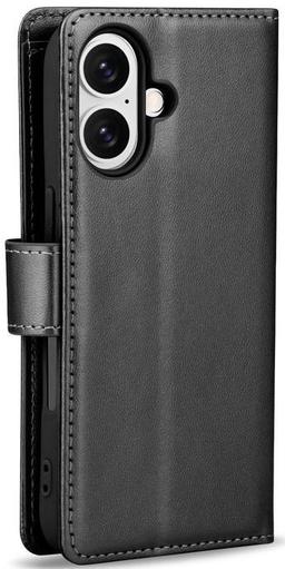 Refurbished Tough On Flip Wallet Leather Phone Case for iPhone 16 - Reebelo Nederland
