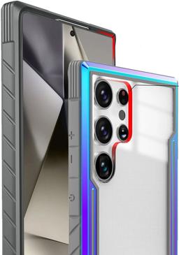 Refurbished Tough On Phone Case Iron Shield for Galaxy S24 Ultra - Reebelo Nederland