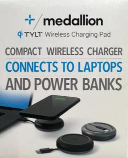 Refurbished TYLT Medallion Portable Wireless Charging Pad - Reebelo Nederland