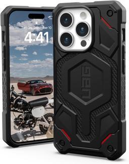 Refurbished UAG Monarch Pro MagSafe Phone Case for iPhone 15 Pro - Reebelo Nederland