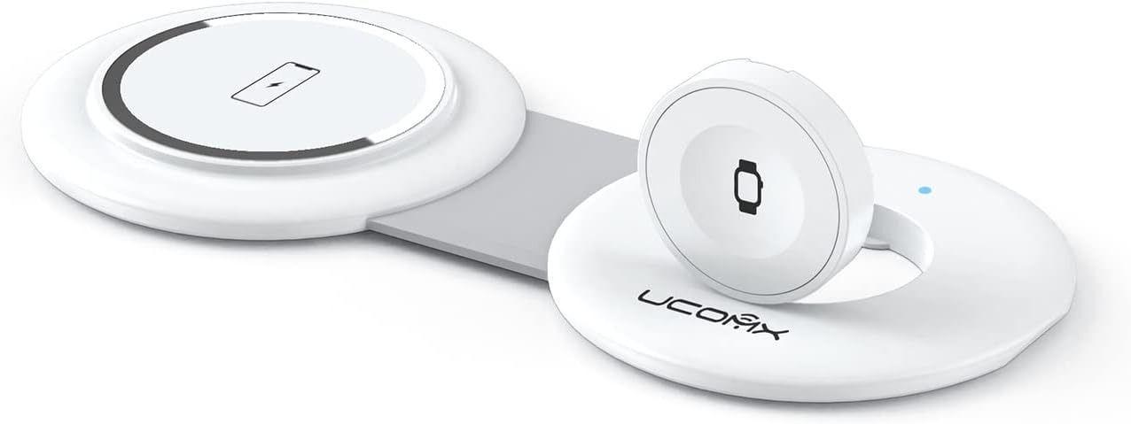Refurbished UCOMX Nano Mini Magnetic 2 in 1 Wireless Charger - Reebelo Nederland