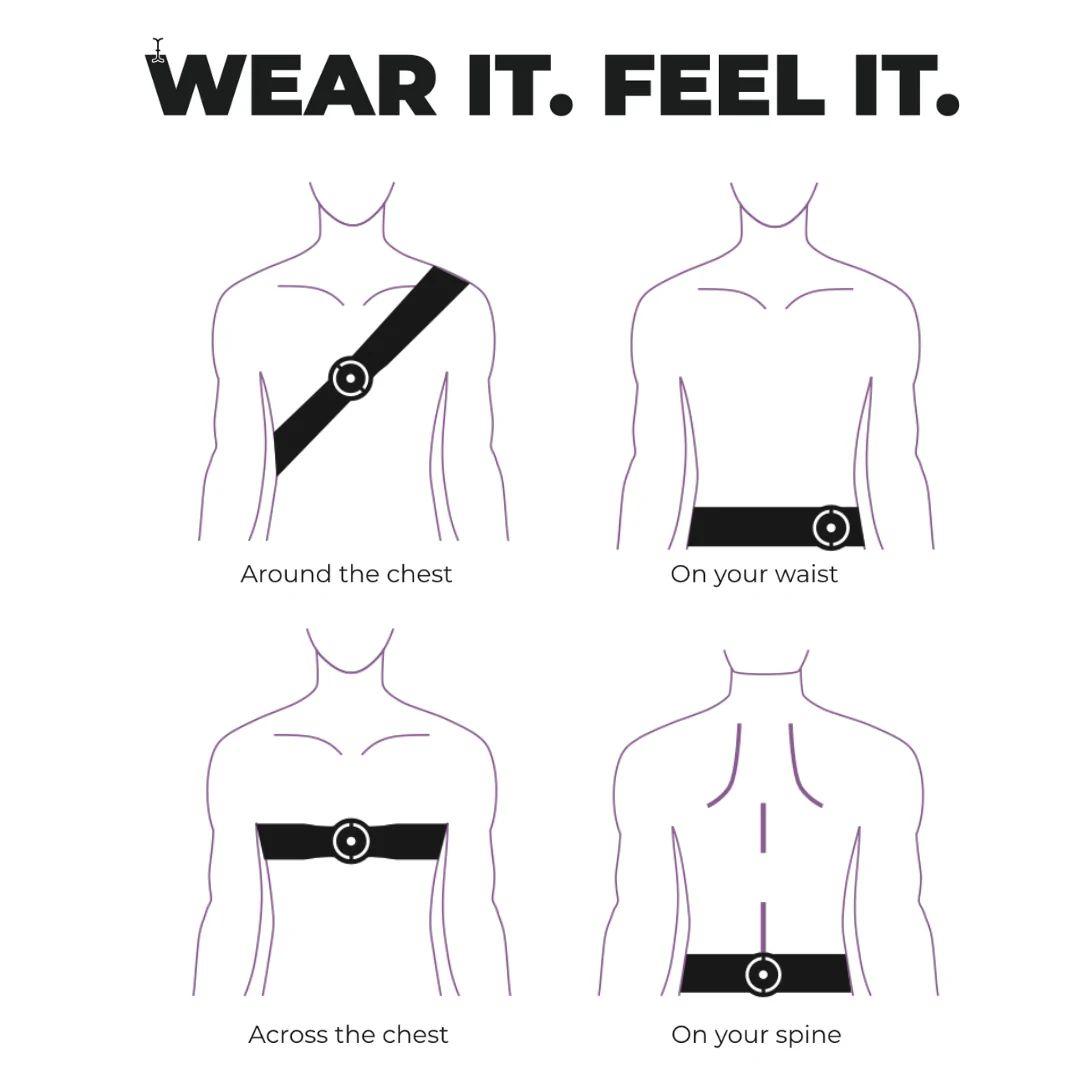 Refurbished Woojer STRAP 3 Wearable Haptic Body Strap - Reebelo Nederland