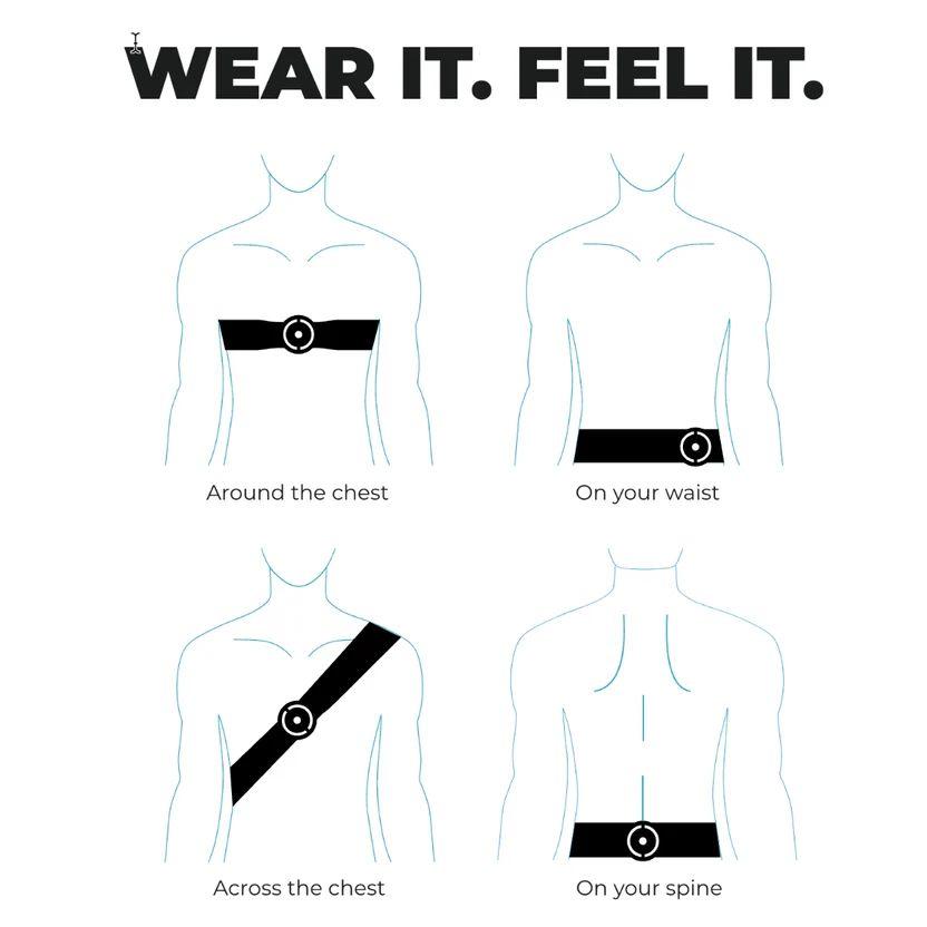 Refurbished Woojer STRAP 3 Wearable Haptic Body Strap - Reebelo Nederland