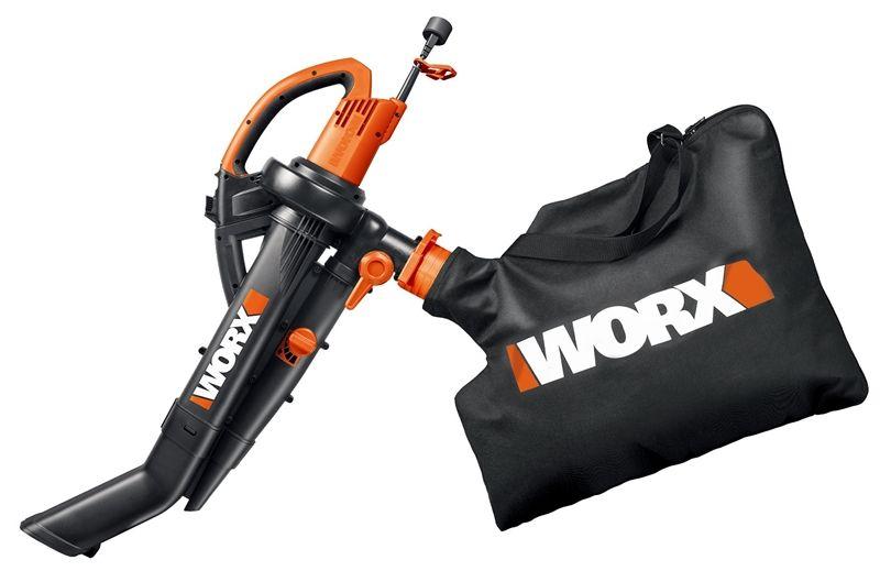 Refurbished Worx WG505 Trivac 12 Amp 3-in-1 Leaf Blower - Reebelo Nederland