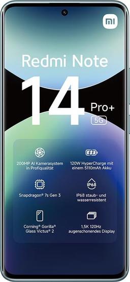 Refurbished Xiaomi Redmi Note 14 Pro+ 5G - Reebelo Nederland