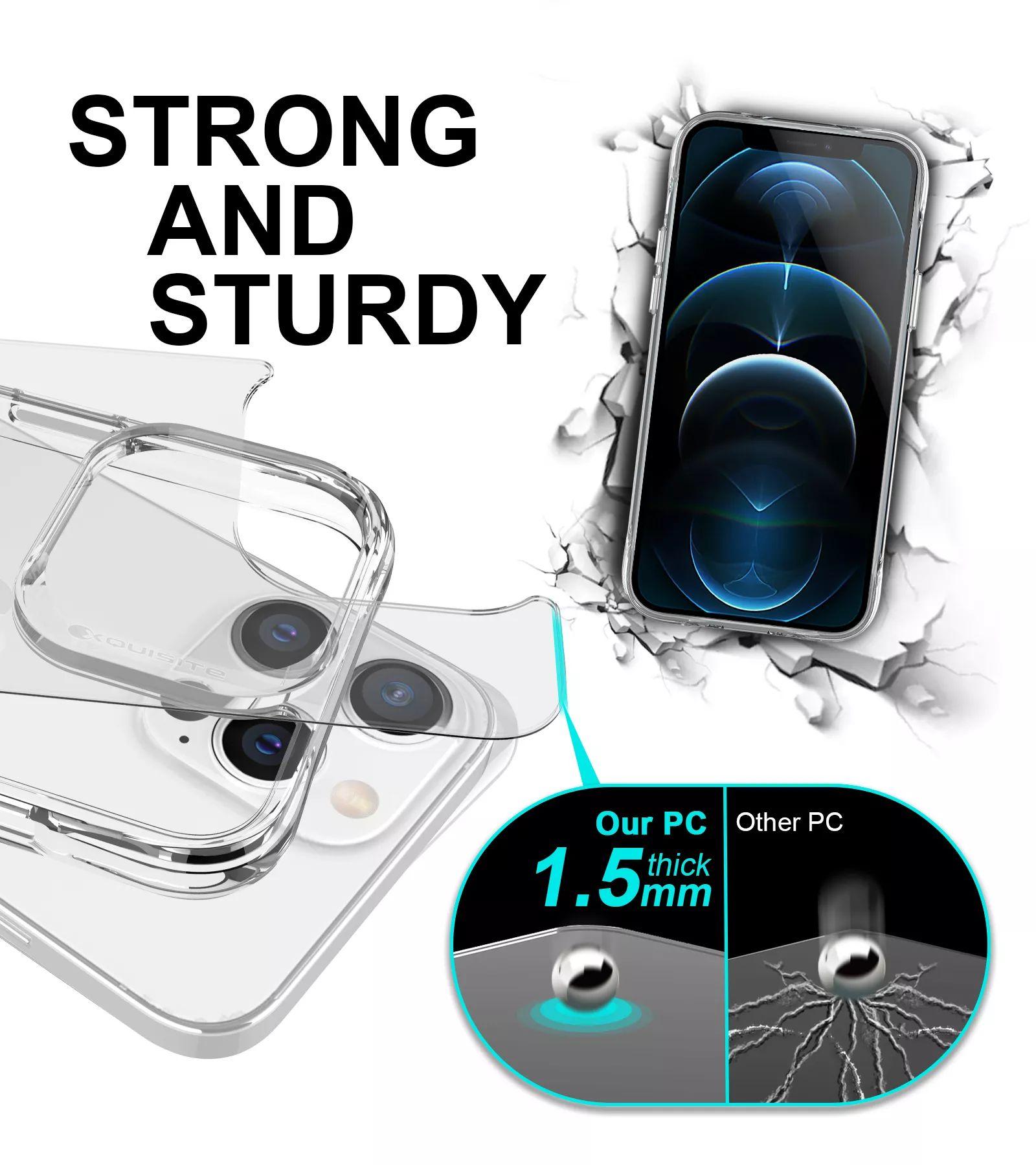 Refurbished Xquisite ProAir Clear Phone Case for iPhone 13 Pro Max - Reebelo Nederland