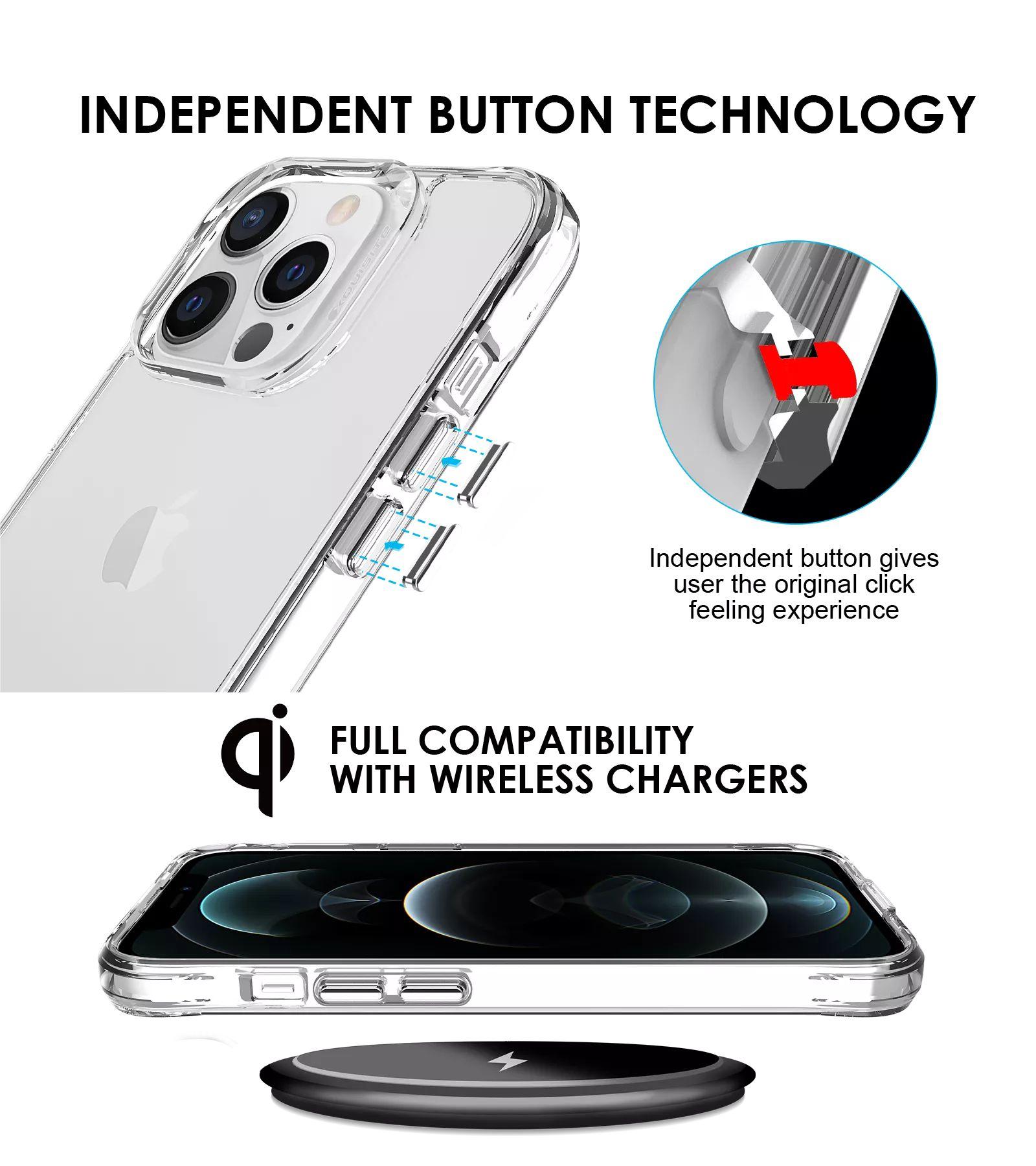 Refurbished Xquisite ProAir Clear Phone Case for iPhone 13 Pro Max - Reebelo Nederland