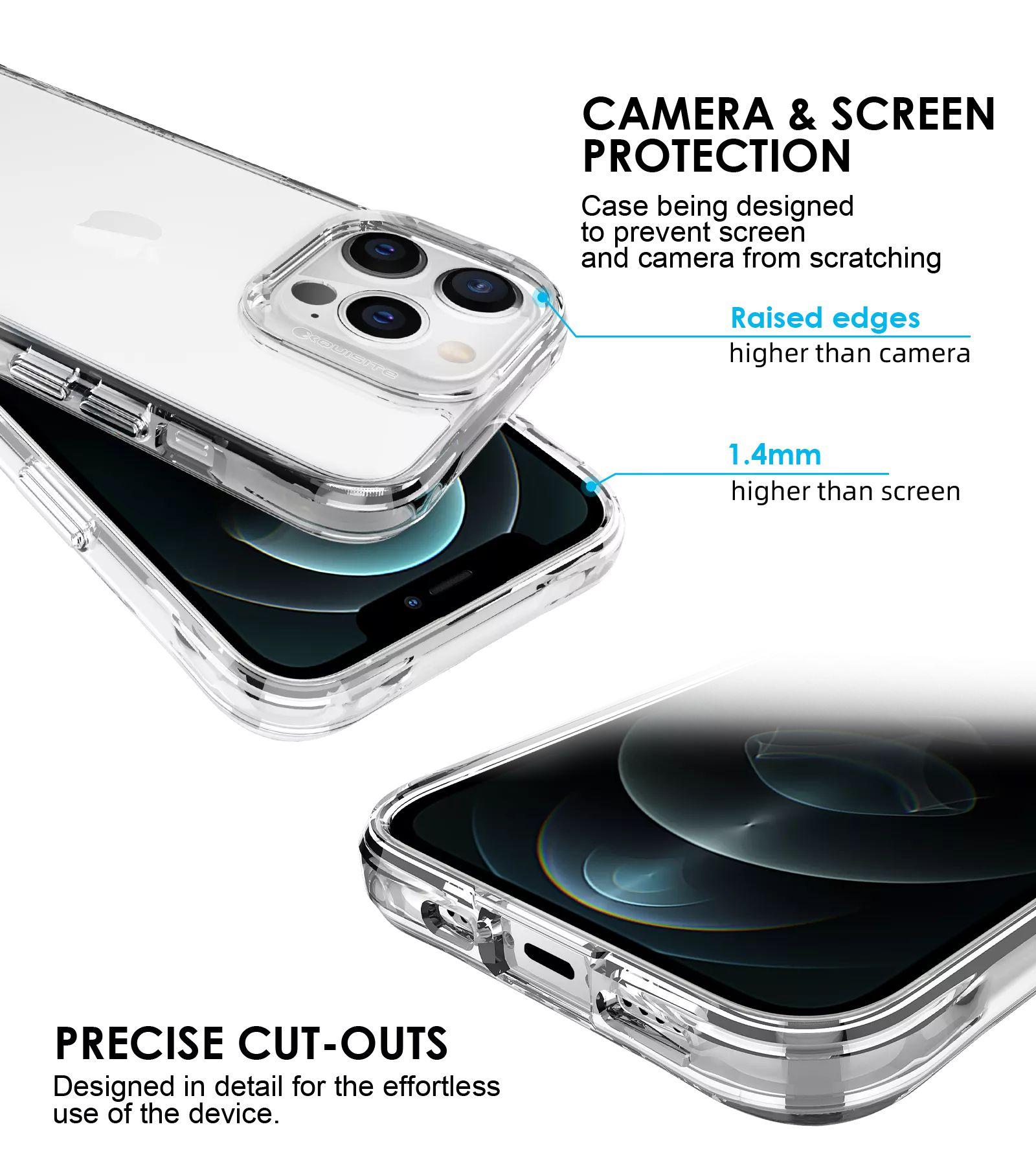 Refurbished Xquisite ProAir Clear Phone Case for iPhone 13 Pro Max - Reebelo Nederland