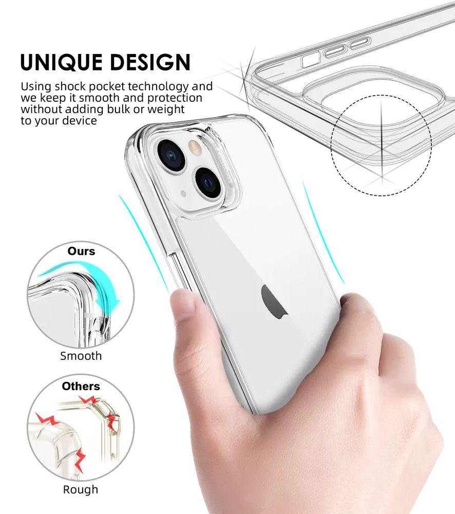 Refurbished Xquisite ProAir Clear Phone Case for iPhone 14 Plus - Reebelo Nederland