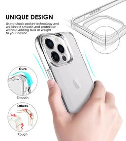 Refurbished Xquisite ProAir Clear Phone Case for iPhone 14 Pro - Reebelo Nederland