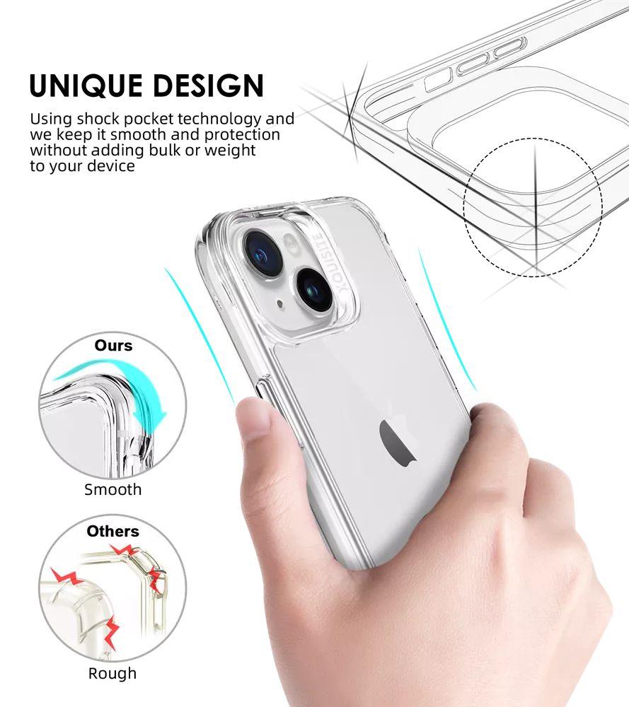 Refurbished Xquisite ProAir Clear Phone Case for iPhone 15 - Reebelo Nederland