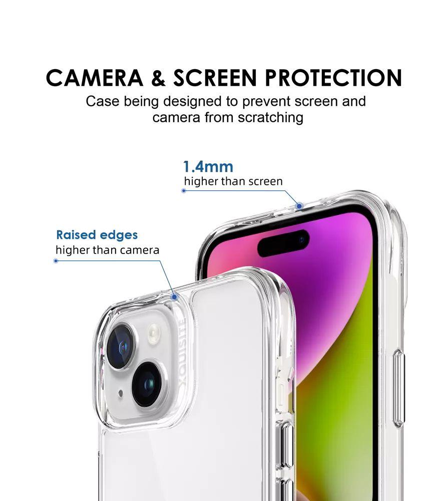 Refurbished Xquisite ProAir Clear Phone Case for iPhone 15 - Reebelo Nederland