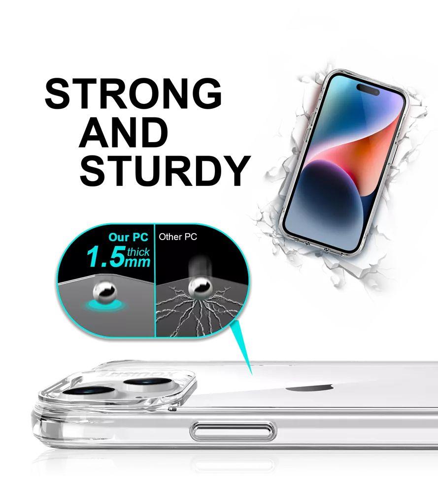 Refurbished Xquisite ProAir Clear Phone Case for iPhone 15 - Reebelo Nederland