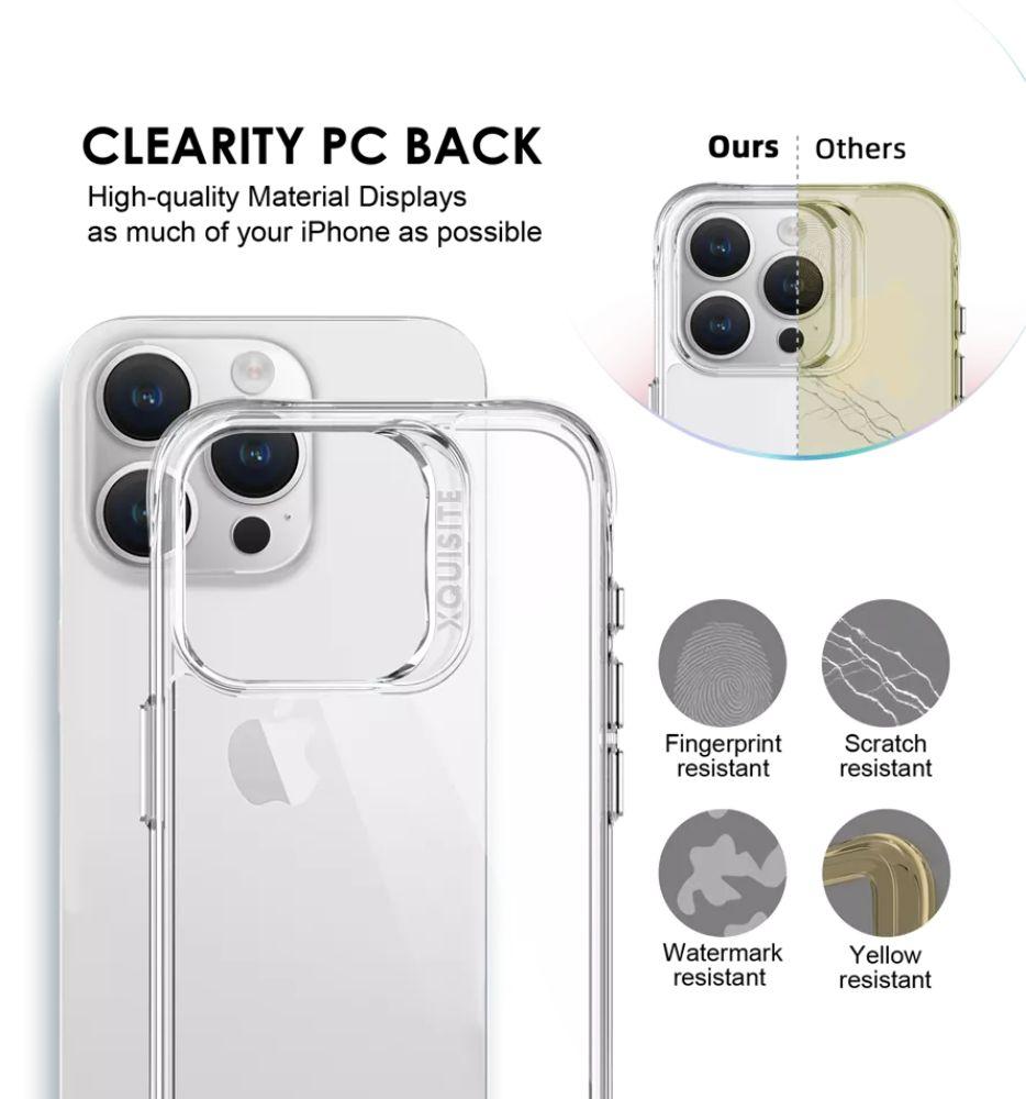 Refurbished Xquisite ProAir Clear Phone Case for iPhone 15 Pro - Reebelo Nederland