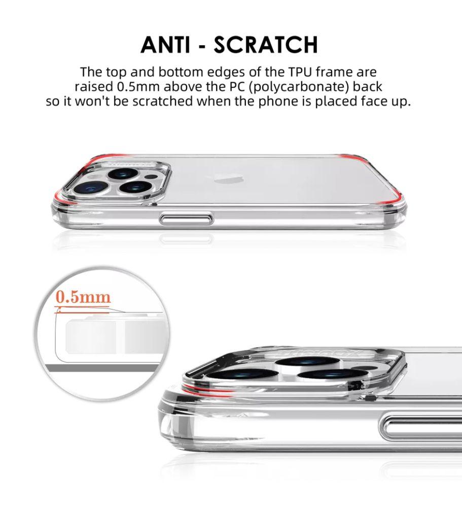 Refurbished Xquisite ProAir Clear Phone Case for iPhone 15 Pro - Reebelo Nederland