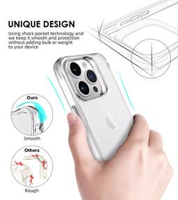 Refurbished Xquisite ProAir Clear Phone Case for iPhone 15 Pro - Reebelo Nederland