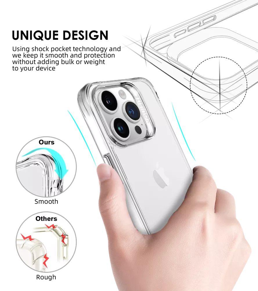 Refurbished Xquisite ProAir Clear Phone Case for iPhone 15 Pro - Reebelo Nederland