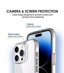 Refurbished Xquisite ProAir Clear Phone Case for iPhone 15 Pro - Reebelo Nederland