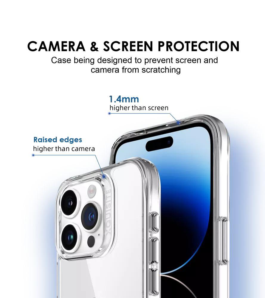 Refurbished Xquisite ProAir Clear Phone Case for iPhone 15 Pro - Reebelo Nederland