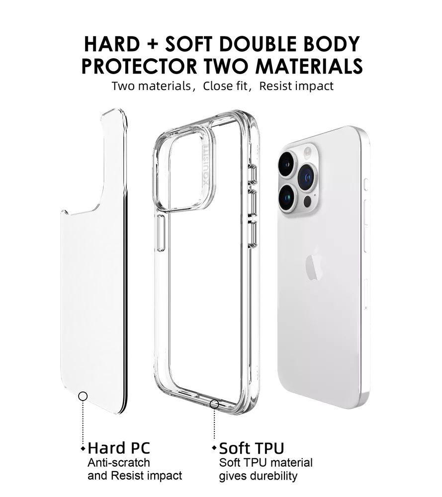 Refurbished Xquisite ProAir Clear Phone Case for iPhone 15 Pro - Reebelo Nederland