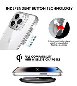 Refurbished Xquisite ProAir Clear Phone Case for iPhone 15 Pro - Reebelo Nederland