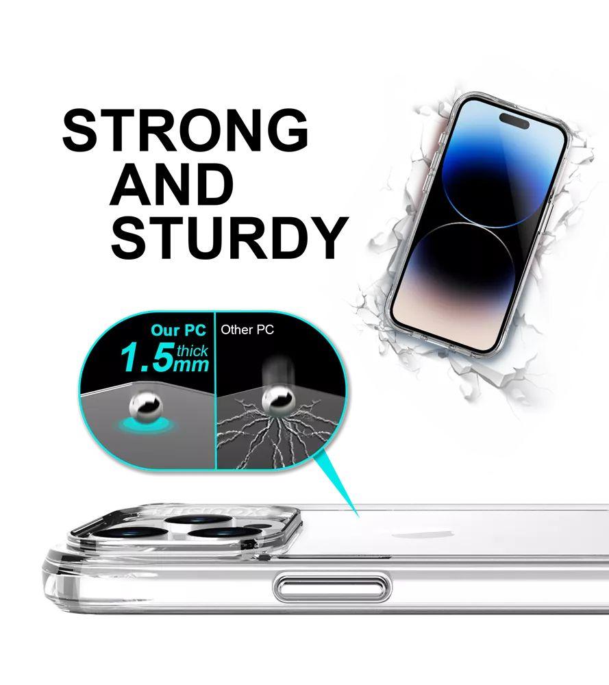 Refurbished Xquisite ProAir Clear Phone Case for iPhone 15 Pro - Reebelo Nederland