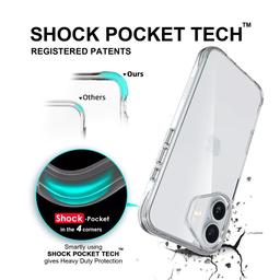 Refurbished Xquisite ProAir Clear Phone Case for iPhone 16 - Reebelo Nederland